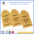 Cheap gift card envelope brown kraft paper bags